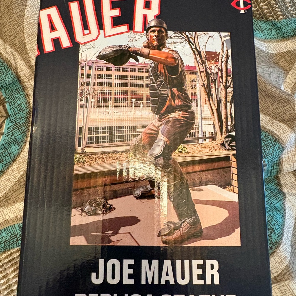 Joe Mauer Bronze Statue Poster